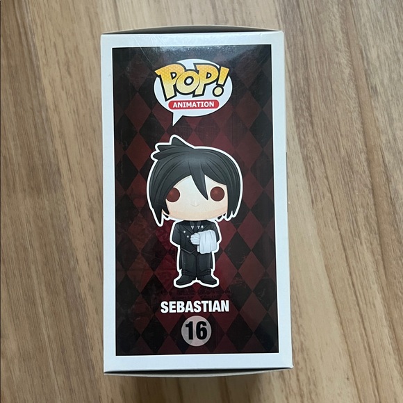 Funko POP! Animation Black Butler 16 Sebastian Vinyl Figure - Picture 4 of 9